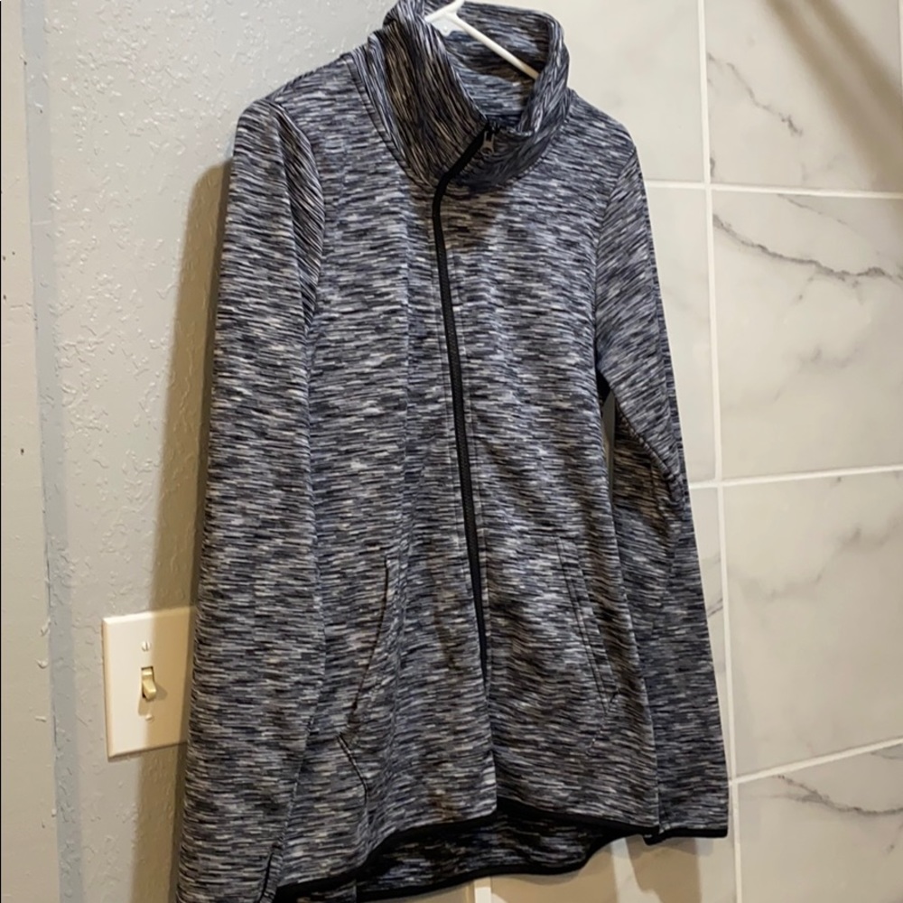 Champion asym-zip up pullover